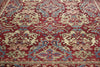 6 x 9 - Red Antique Indian Agra Rug - 74672