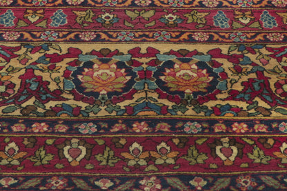 10 x 13 - Ochre Antique Persian Isfahan Rug - 74678