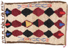 3 x 4 Vintage Moroccan Azilal Rug 74759