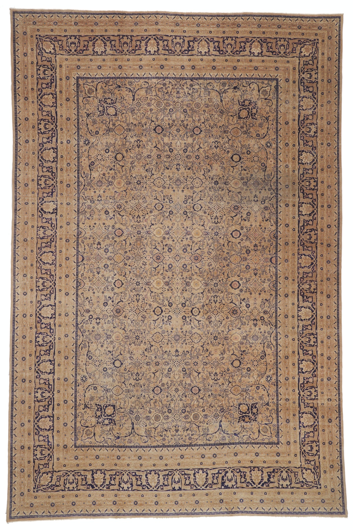 10 x 16 - Beige Antique Turkish Sivas Rug - 74991