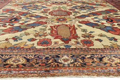 14 x 20 - Multicolor Antique Persian Sultanabad Rug - 75660