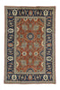 6 x 10 - Brown Vintage Persian Mahal Rug - 75842