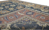 7 x 10 - Blue Vintage Persian Mahal Rug - 75848