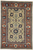 7 x 10 - Brown Vintage Persian Mahal Rug - 75849