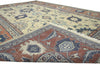 7 x 10 - Brown Vintage Persian Mahal Rug - 75849
