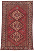 6 x 10 - Red Vintage Persian Hamadan Rug - 75879