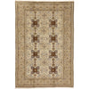 7 x 10 - Beige Vintage Persian Tabriz Rug - 75964