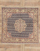 6 x 6 - Navy Blue Vintage Persian Bijar Rug - 76053
