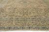 10 x 13 - Brown Vintage Persian Kashan Rug - 76436