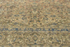10 x 13 - Brown Vintage Persian Kashan Rug - 76436