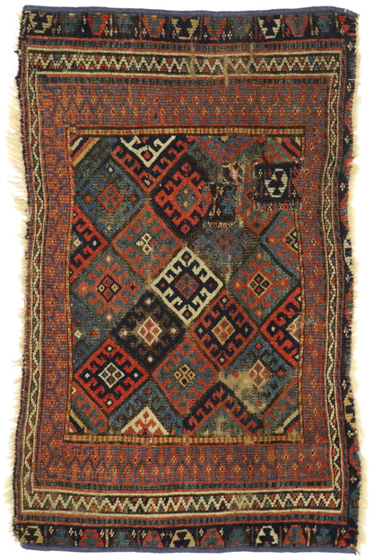 2 x 3 - Rust Antique Russian Rug - 76608