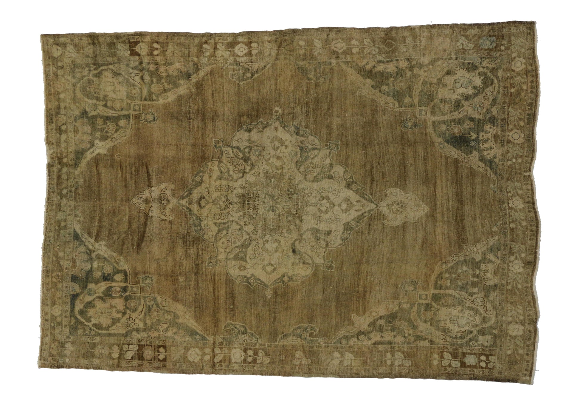 8 x 11 Vintage Oushak Rug 76618