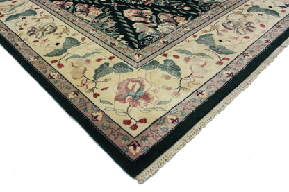 8 x 10 - Black Vintage Chinese Rug - 76666