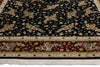 8 x 10 - Black Vintage Chinese Rug - 76703