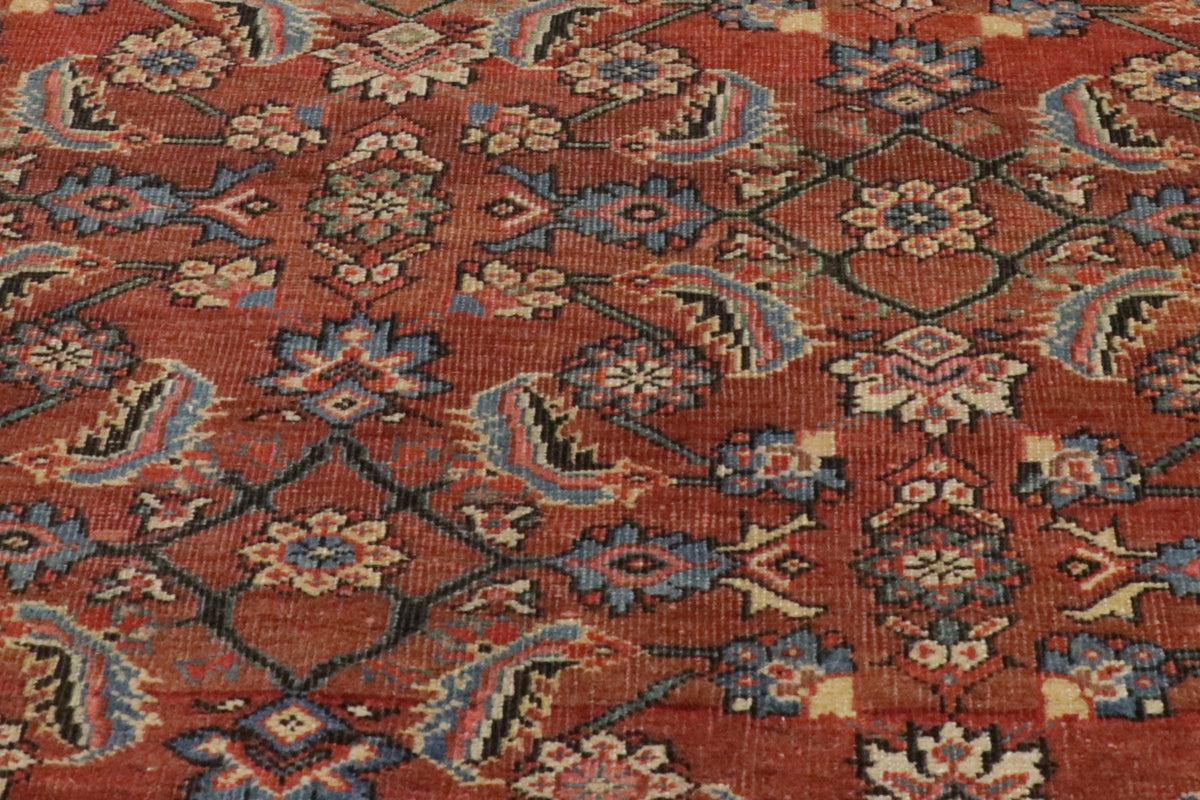 16 x 25 - Rust Antique Persian Farahan Rug - 76763