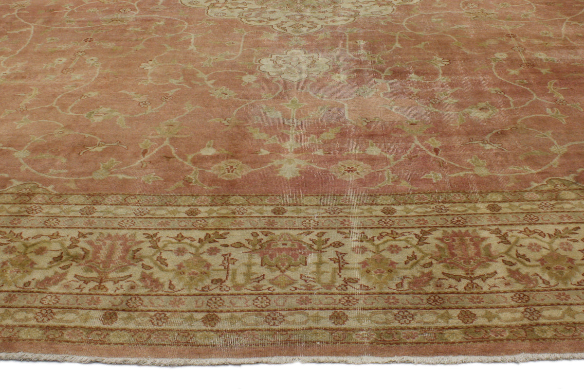 14 x 16 - Brown Antique Turkish Sivas Rug - 76817