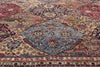 11 x 24 - Pink Antique Persian Kerman Rug - 76837