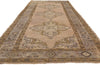 5 x 11 - Tan Vintage Turkish Oushak Rug - 76862