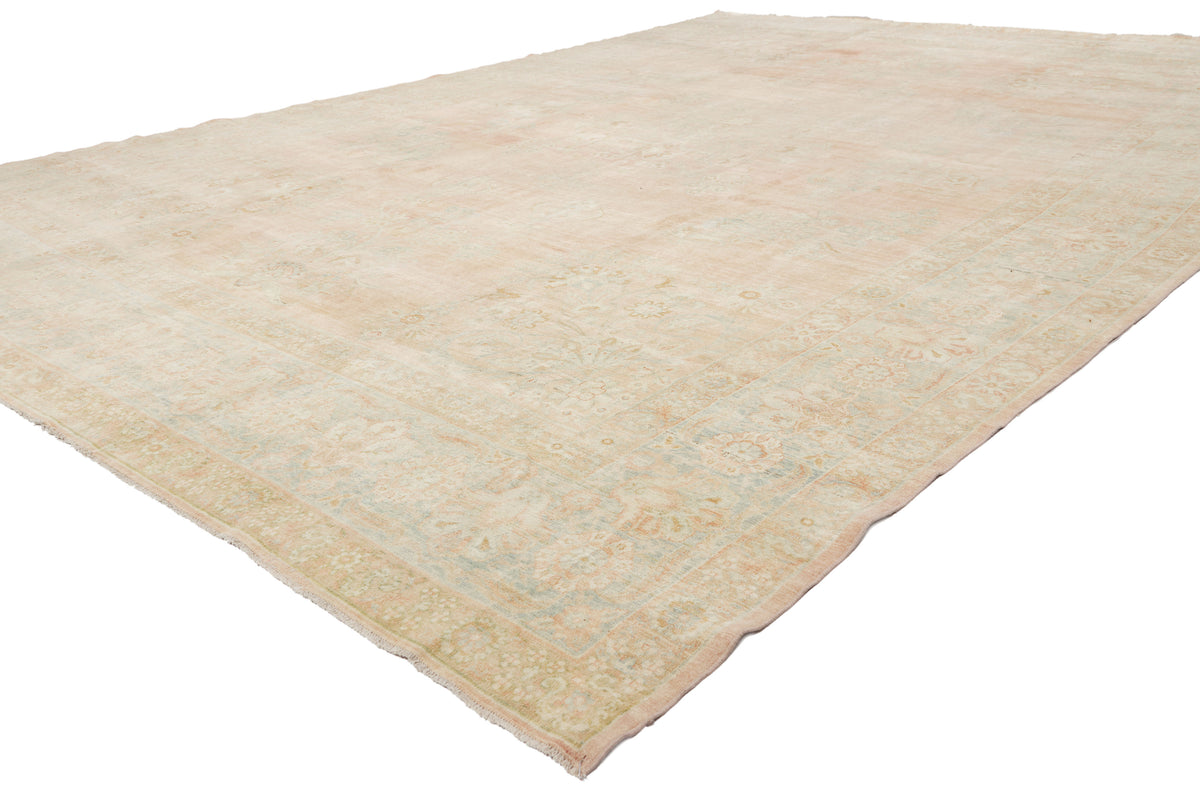 9 x 12 - Rust Antique Persian Kerman Rug - 76890