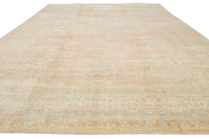 9 x 12 - Rust Antique Persian Kerman Rug - 76890