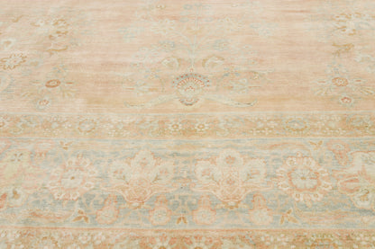 9 x 12 - Rust Antique Persian Kerman Rug - 76890