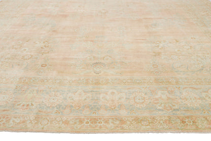 9 x 12 - Rust Antique Persian Kerman Rug - 76890
