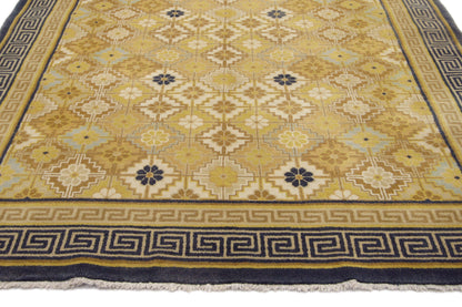5 x 7 - Vintage Chinese Rug - 77137