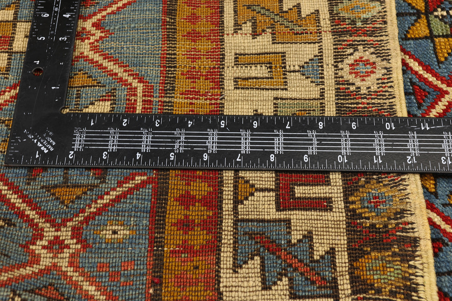 3 x 4 - Blue Antique Caucasian Shirvan Rug - 77146