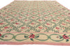 10 x 14 - Beige Vintage Chinese Needlepoint Rug - 77205