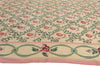 10 x 14 - Beige Vintage Chinese Needlepoint Rug - 77205