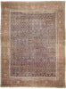 12 x 16 - Blue Antique Persian Farahan Rug - 77207