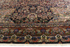11 x 19 - Navy Blue Antique Persian Hamadan Rug - 77214