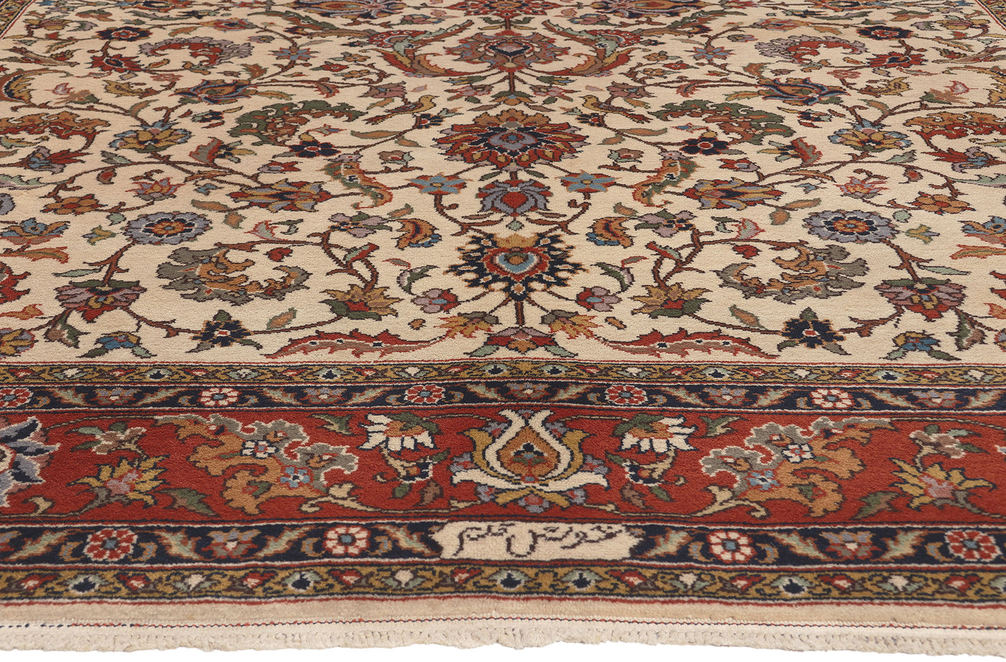 8 x 12 - Antique Persian Heriz Rug - 76844