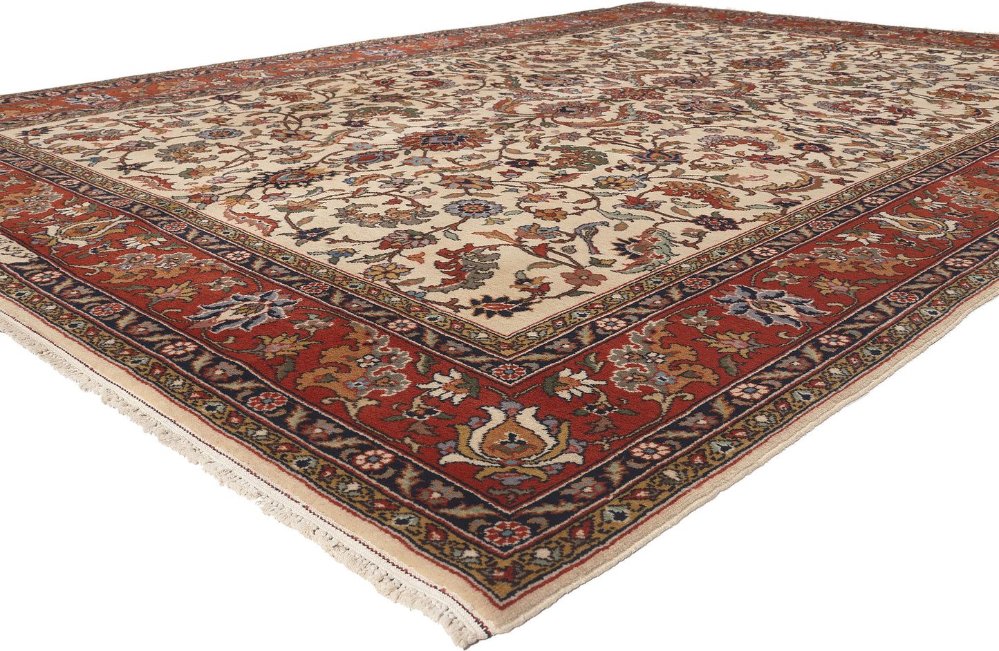 8 x 12 - Antique Persian Heriz Rug - 76844