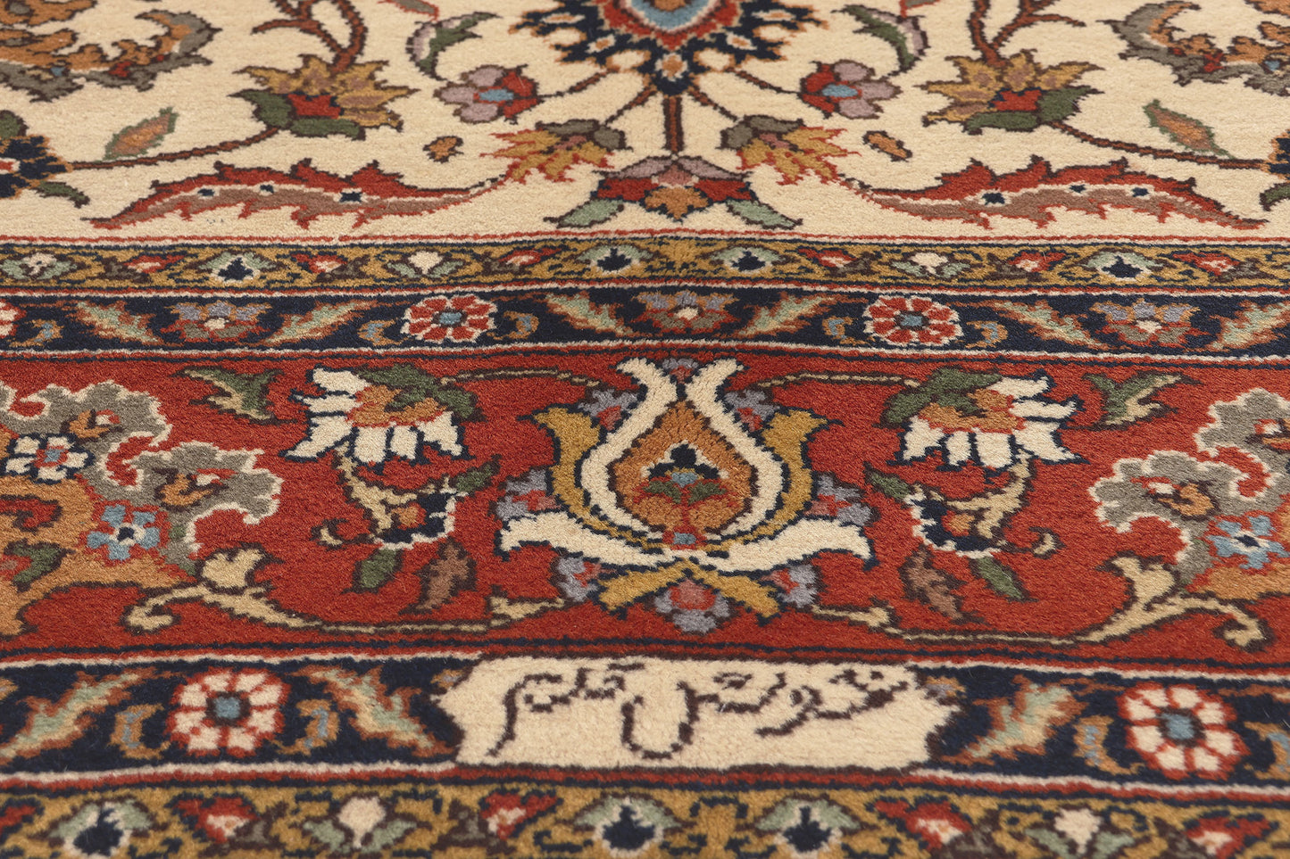 8 x 12 - Antique Persian Heriz Rug - 76844