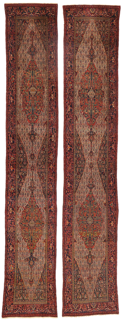 3 x 20 Antique Persian Senneh Runner 77397