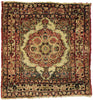 2 x 2 - Burgundy Antique Persian Kermanshah Rug - 77464