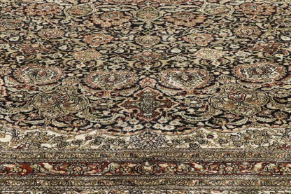 8 x 10 - Beige Vintage Turkish Hereke Rug - 77475