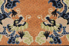 3 x 5 - Orange Antique Chinese Art Deco Rug - 77589
