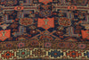 4 x 6 - Navy Blue Antique Persian Bijar Rug - 77611