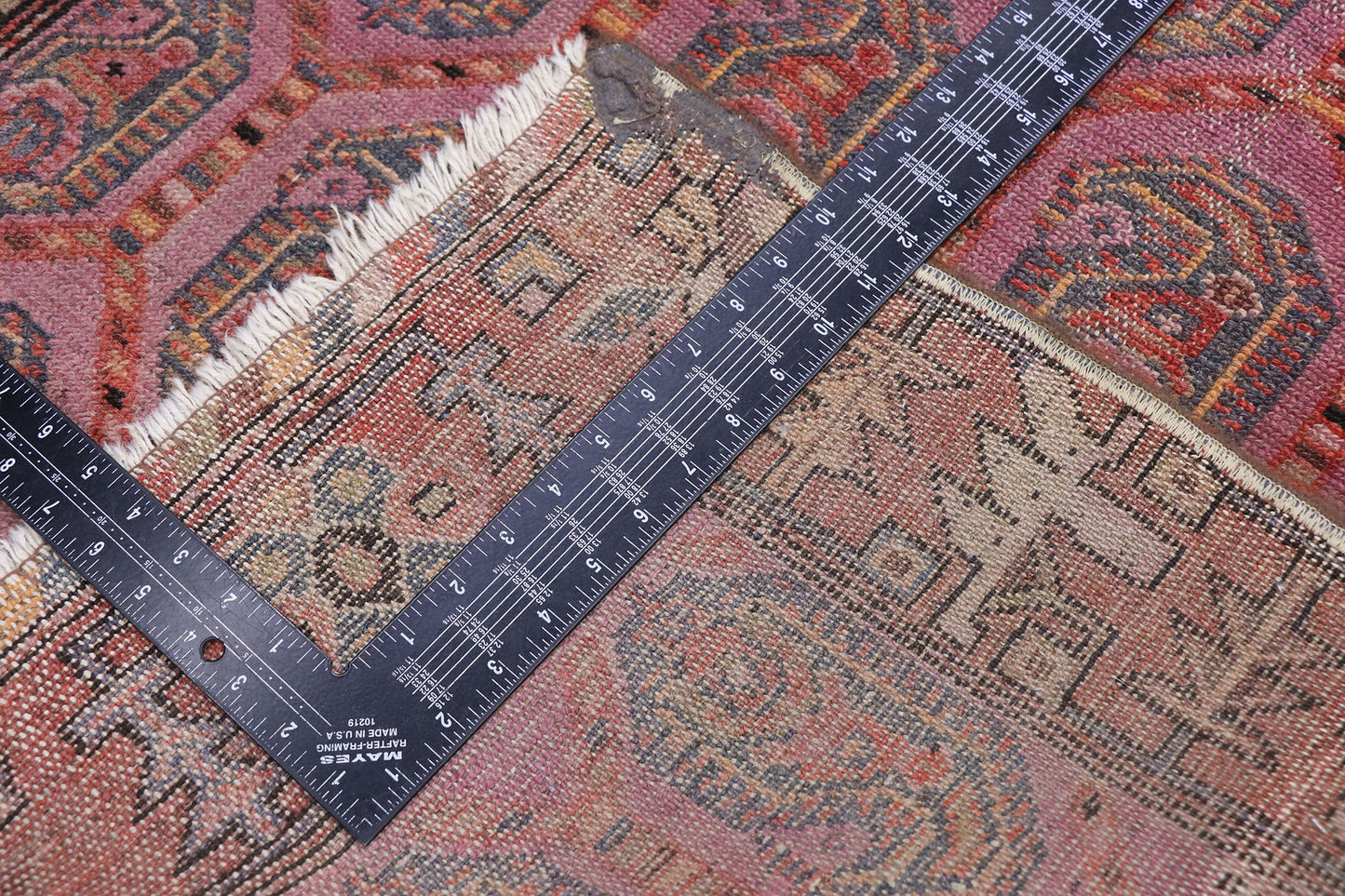 3 x 6 - Purple Antique Persian Malayer Rug - 77635