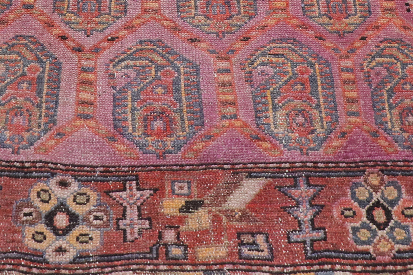 3 x 6 - Purple Antique Persian Malayer Rug - 77635