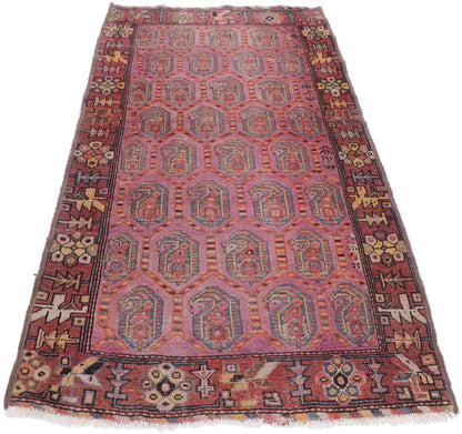 3 x 6 - Purple Antique Persian Malayer Rug - 77635