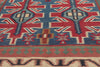 6 x 9 - Blue Vintage Persian Shiraz Rug - 77646