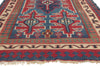 6 x 9 - Blue Vintage Persian Shiraz Rug - 77646