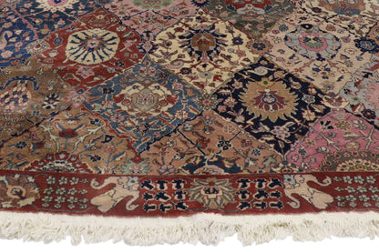 10 x 28 - Multicolor Antique Indian Agra Rug - 77790