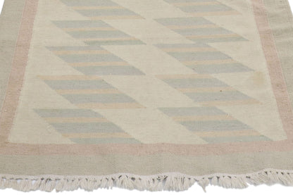 3 x 10 - Beige Vintage Persian Shiraz Rug - 78055