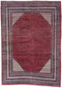 12 x 16 - Red Vintage Persian Sarouk Rug - 78064