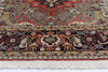 13 x 19 - Red Antique Persian Heriz Rug - 78065