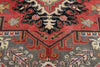 13 x 19 - Red Antique Persian Heriz Rug - 78065